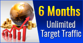 SALE! 6 MONTHS UNLIMITED TARGET TRAFFIC SALE! 6 MONTHS UNLIMITED TARGET TRAFFIC
